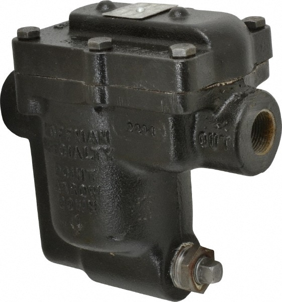 Hoffman Speciality 404337 3/4 Female" Pipe, Cast Iron Inverted Bucket Steam Trap Image