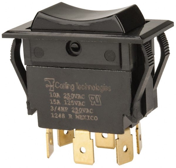 On Off- Momentary DPST Toggle Switch 250V AC 15A 