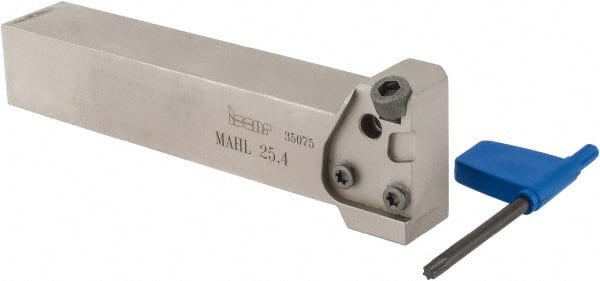 Iscar Indexable Grooving Toolholder: MAHL25.4 ISCAR, External, Left Hand  07524739 MSC Industrial Supply