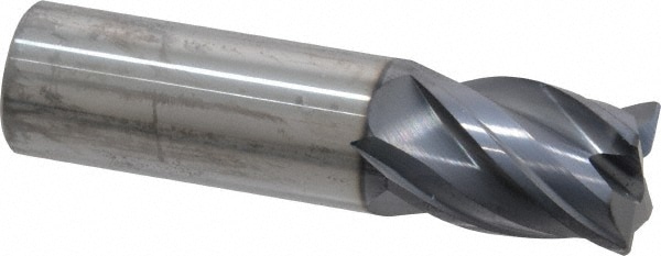 SGS 36520 Corner Radius End Mill: 3/4" Dia, 1" LOC, 0.035 to 0.04" Radius, 4 Flutes, Solid Carbide Image