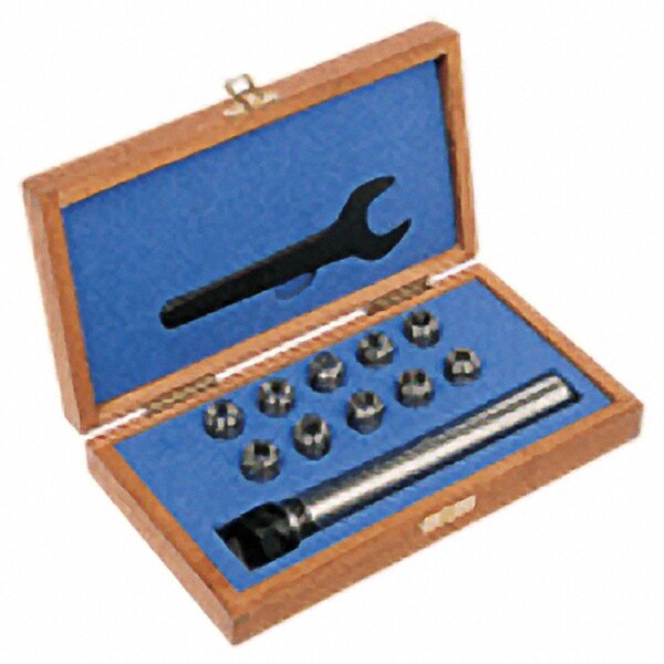 1-1/4 Inch Shank Diameter, Straight Shank, ER Collet Chuck Set