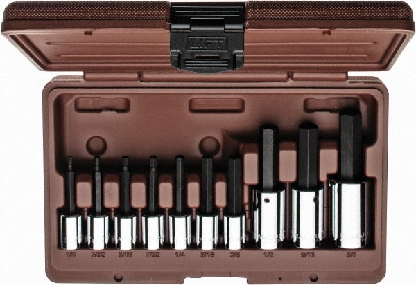 hex bit socket set 1 2 drive
