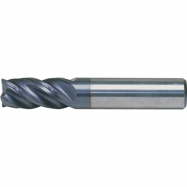 Kennametal 6412900 Square End Mill: 1 Dia, 3 LOC, 1 Shank Dia, 6 OAL, 4 Flutes, Solid Carbide Image