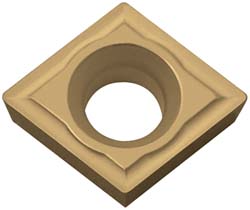 Turning Insert: CPMH2.51.51 HT115CR, Cermet