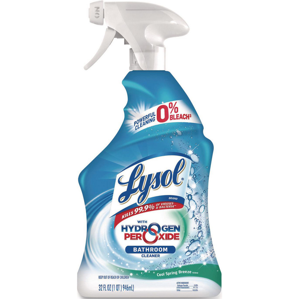Bathroom, Tile & Toilet Bowl Cleaners; Product Type: Bathroom Cleaner ; Form: Spray ; Container Type: Spray Bottle ; Container Size: 32 oz ; Scent: Cool Spring Breeze