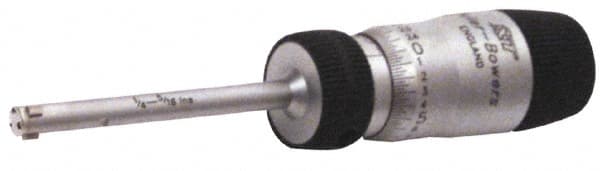 FOWLER 52-255-321 Mechanical Micrometer: 5" Range 