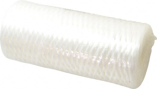Plumbing Cartridge Filter: 4-1/2" OD, 9-7/8" Long, 50 micron, Fibrillated Polypropylene