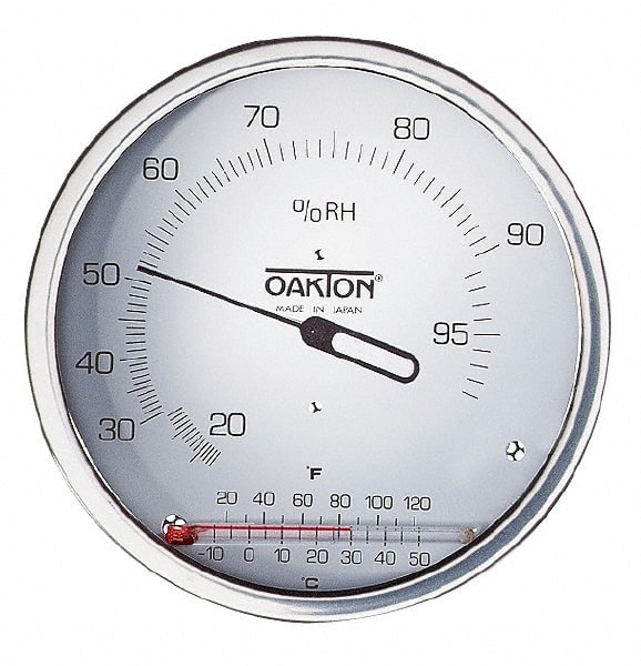 Thermometer/Hygrometers & Barometers; Product Type: Thermo-Hygrometer ; Accuracy: 3(20-50 C)/?5 ; Mount Type: Wall ; Minimum Relative Humidity: 20 ; Minimum Temperature: 200F; -100C ; Maximum Temperature: 120.00; 120.00C; 120.00F