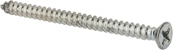 Value Collection PFTS0120300CZ Sheet Metal Screw: #12, Flat Head, Phillips Image