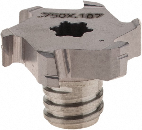 Iscar 5603186 MMTS.750H187D06T08 328 Carbide T-Slot Mill Tip Insert Image