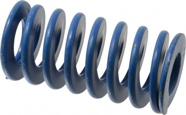 Associated Spring Raymond 103-816 Die Spring: 2" Hole Dia, 1" Rod Dia, 4" Free Length, Blue Image