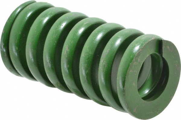 Associated Spring Raymond 106-816 Die Spring: 2" Hole Dia, 1" Rod Dia, 4" Free Length, Green Image