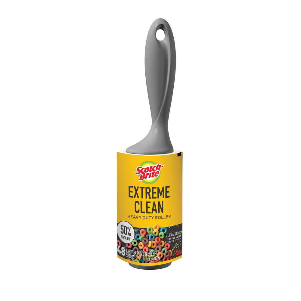 Scotch-Brite™ Extreme Clean Lint Roller 830RS-48, 4.0 in x 22.5 ft, 6/case