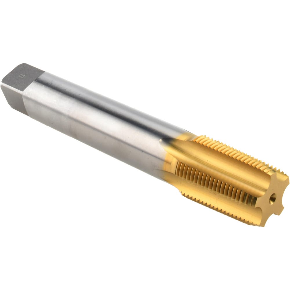 Extension Pipe Tap: 3/4-14 NPT, 5 Flutes, Plug Chamfer, High Speed Steel