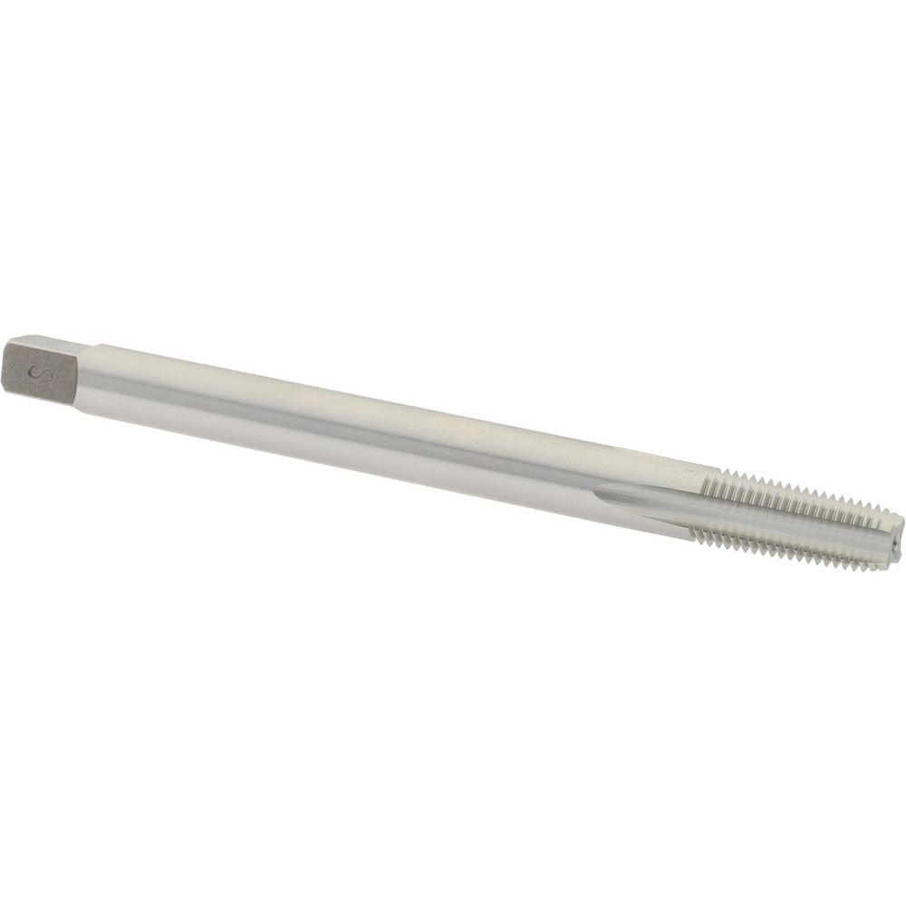 Extension Pipe Tap: 1/16-27 NPT, 4 Flutes, Plug Chamfer, High Speed Steel