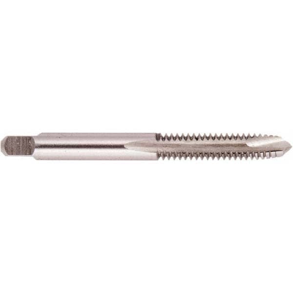 Spiral Point STI Tap: #6-32 UNC, 2 Flutes, Plug, High Speed Steel, Bright/Uncoated