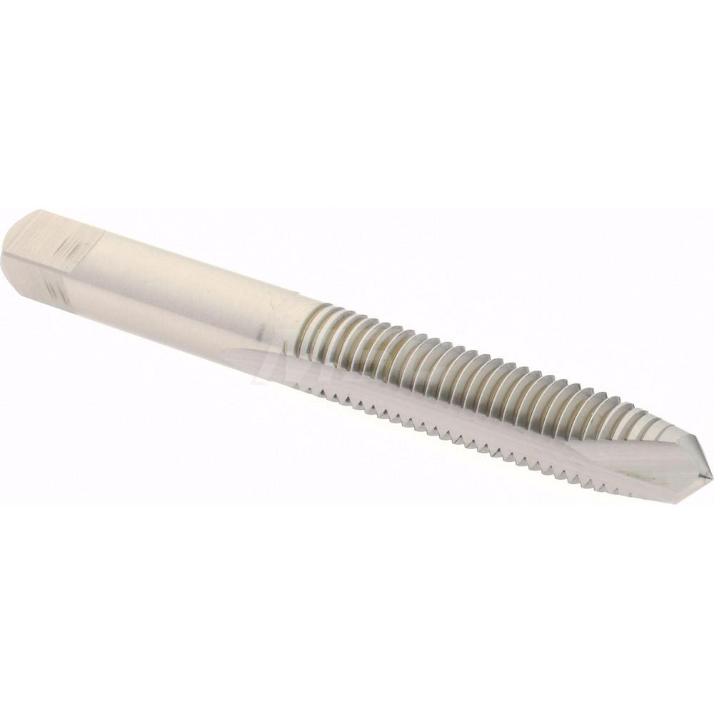 Spiral Point STI Tap: 1/4-20 UNC, 2 Flutes, Plug, High Speed Steel, Bright/Uncoated