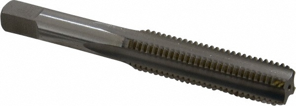 Hertel K007075AS Hand STI Tap: 3/8-16 UNC, H4, 4 Flutes, Plug Chamfer Image
