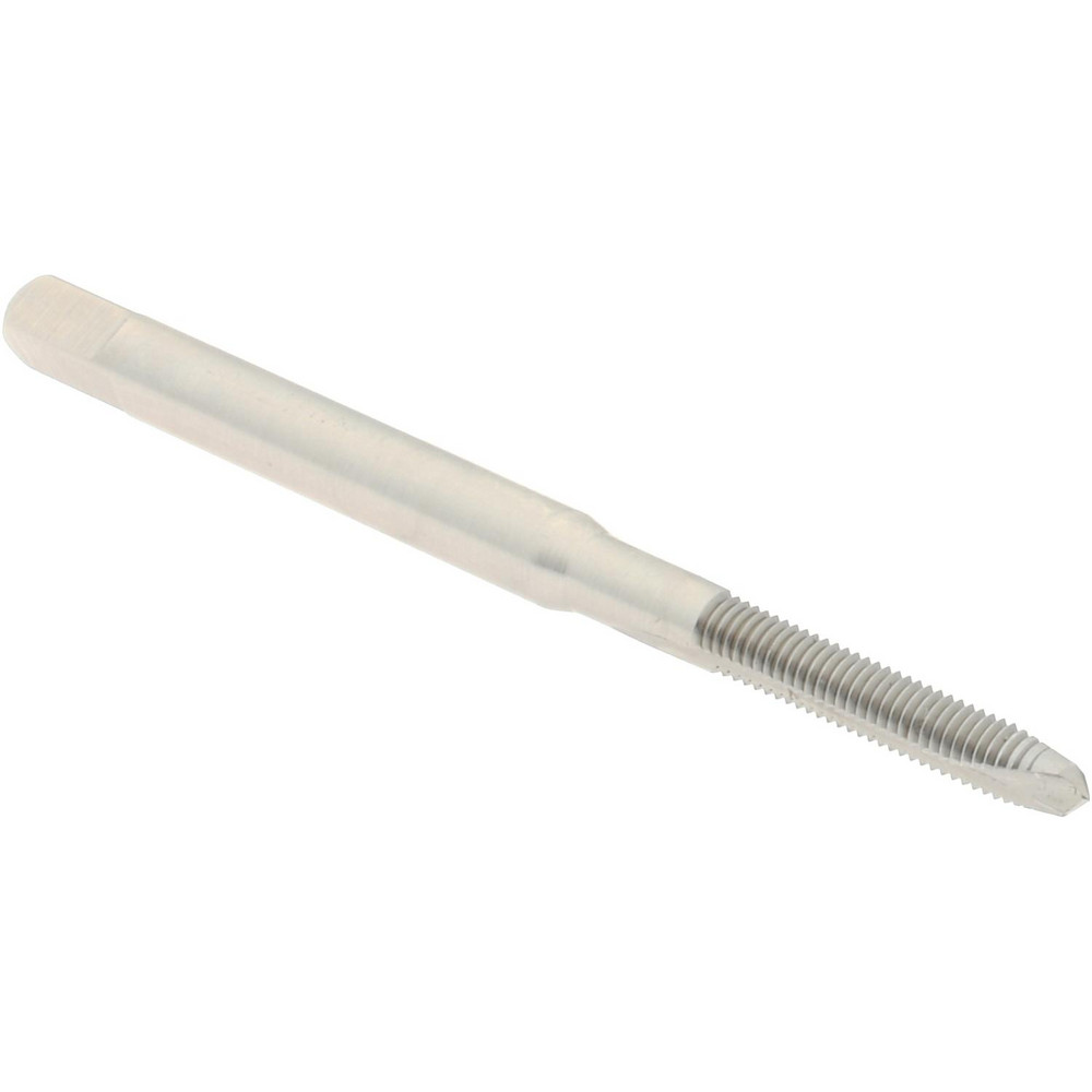Spiral Point STI Tap: #2-56 UNC, 2 Flutes, Plug, High Speed Steel, Bright/Uncoated