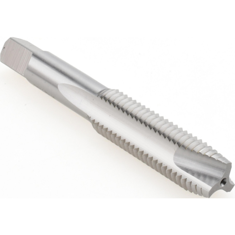 Spiral Point STI Tap: 1/2-13 UNC, 3 Flutes, Plug, High Speed Steel, Bright/Uncoated