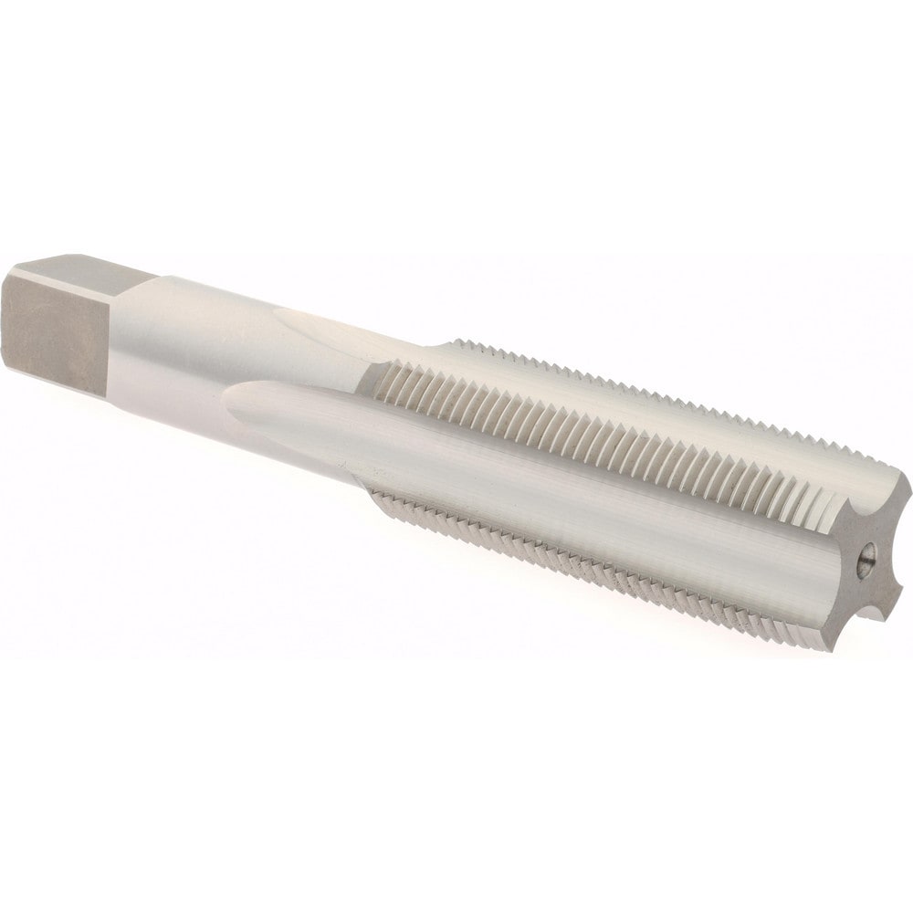 Hertel K020466AS Straight Flutes Tap: Metric Fine, 4 Flutes, Plug, High Speed Steel, Bright/Uncoated Image