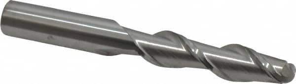 2" LOC 2 Flute Single End Long Reach Carbide End Mill USA #10207 1/2" Diameter 