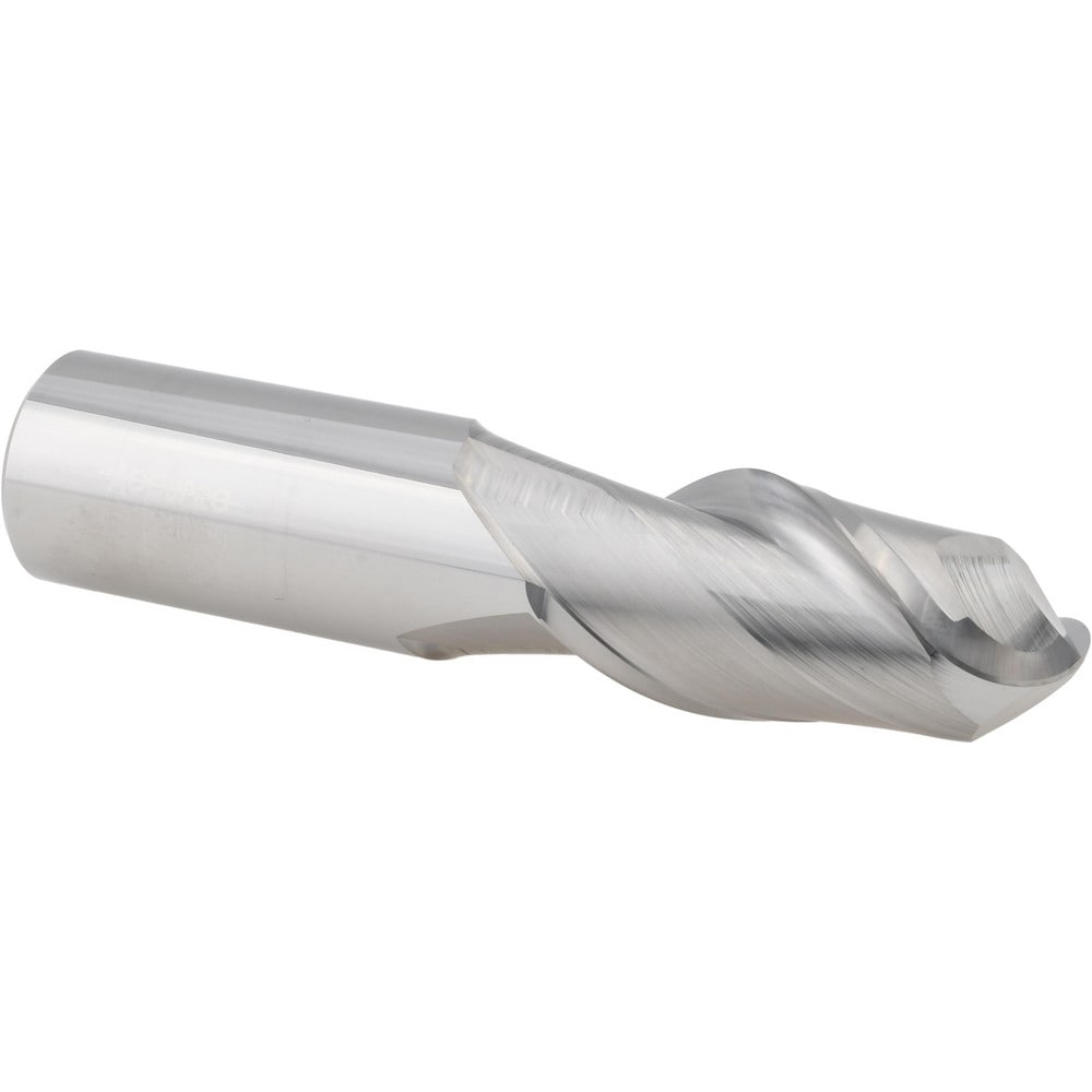 Ball End Mill: 7/8" Dia, 1-3/4" LOC, 2 Flute, Solid Carbide