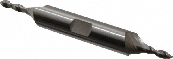Accupro 12177685 Ball End Mill: 0.125" Dia, 0.375" LOC, 2 Flute, Solid Carbide Image