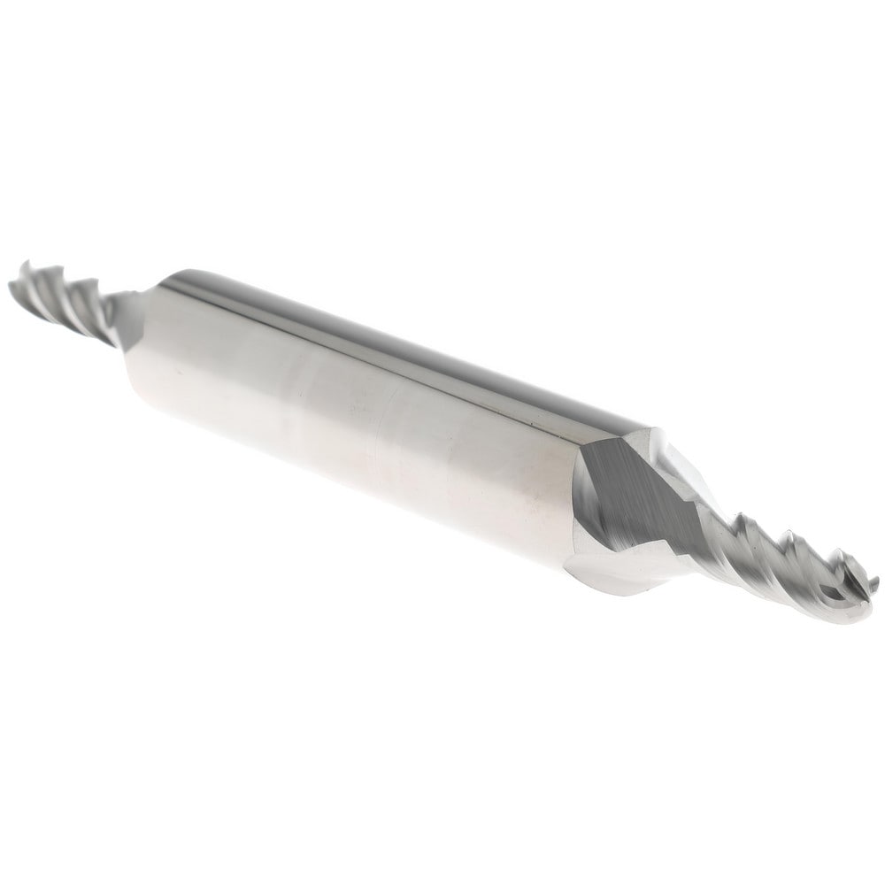 Ball End Mill: 0.1563" Dia, 0.4375" LOC, 4 Flute, Solid Carbide