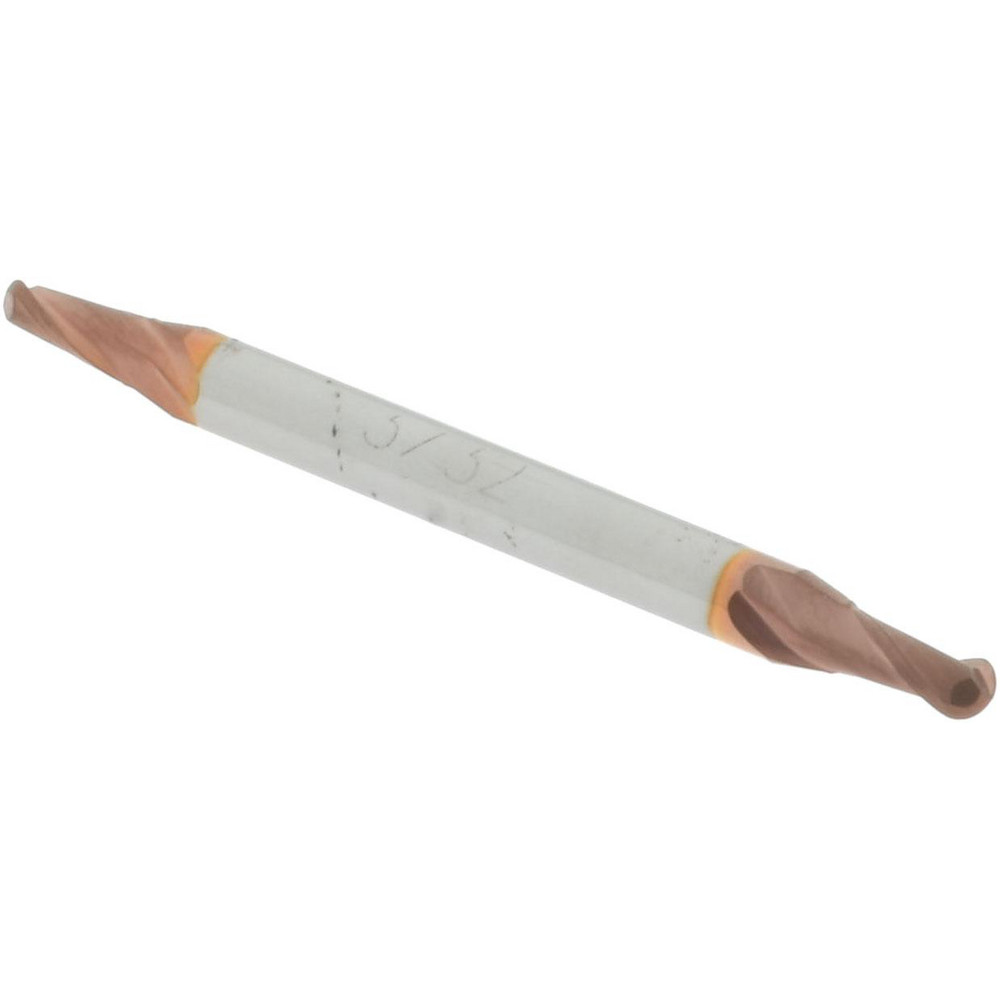 Accupro 12185281 Ball End Mill: 0.0938" Dia, 0.1875" LOC, 2 Flute, Solid Carbide Image