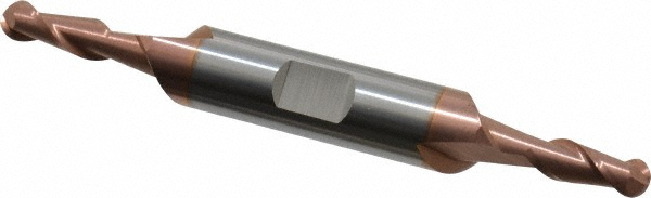Accupro 12177692 Ball End Mill: 0.1875" Dia, 0.5" LOC, 2 Flute, Solid Carbide Image