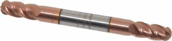 Accupro 12185353 Ball End Mill: 0.1875" Dia, 0.375" LOC, 4 Flute, Solid Carbide Image