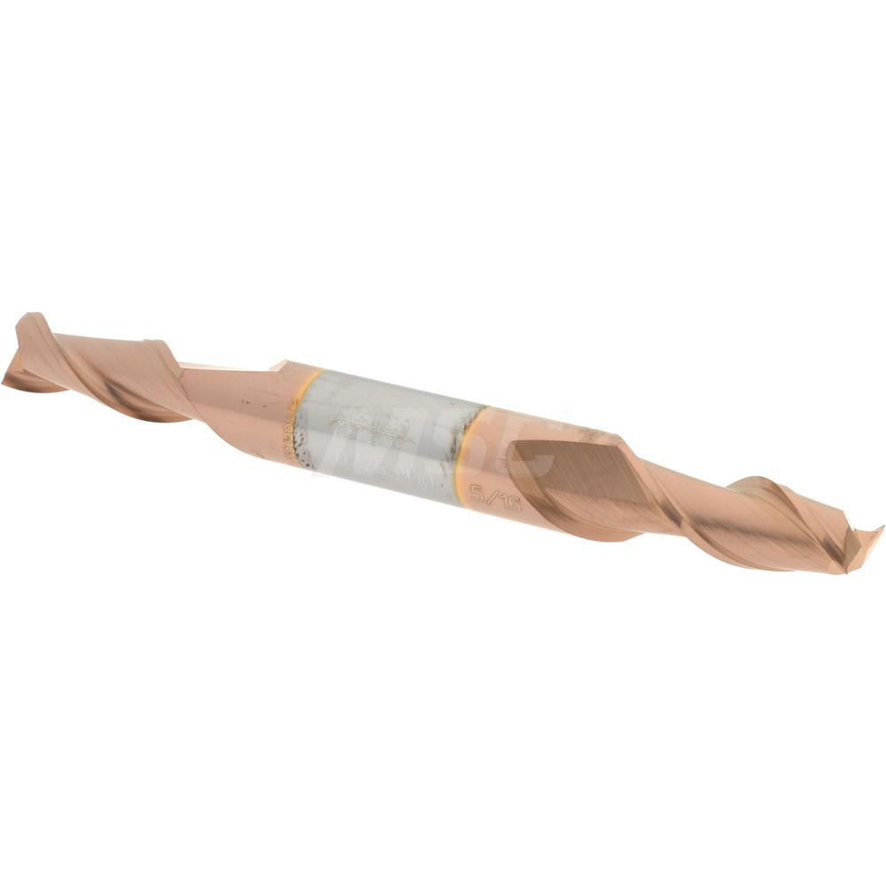 Accupro 12185039 Square End Mill: 5/16 Dia, 3/4 LOC, 3/8 Shank Dia, 3-1/2 OAL, 2 Flutes, Solid Carbide Image
