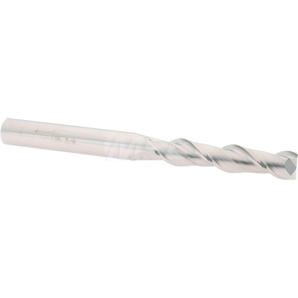 Accupro 12181755 Square End Mill: 3/8 Dia, 1-3/4 LOC, 3/8 Shank Dia, 4 OAL, 2 Flutes, Solid Carbide Image