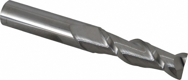 Accupro 12181734 Square End Mill: 5/8 Dia, 2-1/8 LOC, 5/8 Shank Dia, 4-5/8 OAL, 2 Flutes, Solid Carbide Image
