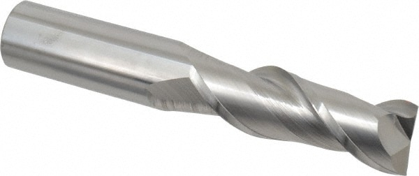 Accupro 12181740 Square End Mill: 1 Dia, 3 LOC, 1 Shank Dia, 6 OAL, 2 Flutes, Solid Carbide Image