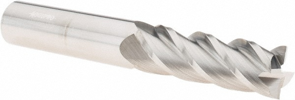 Accupro 12183132 Square End Mill: 3/4 Dia, 2-1/4 LOC, 3/4 Shank Dia, 5 OAL, 4 Flutes, Solid Carbide Image