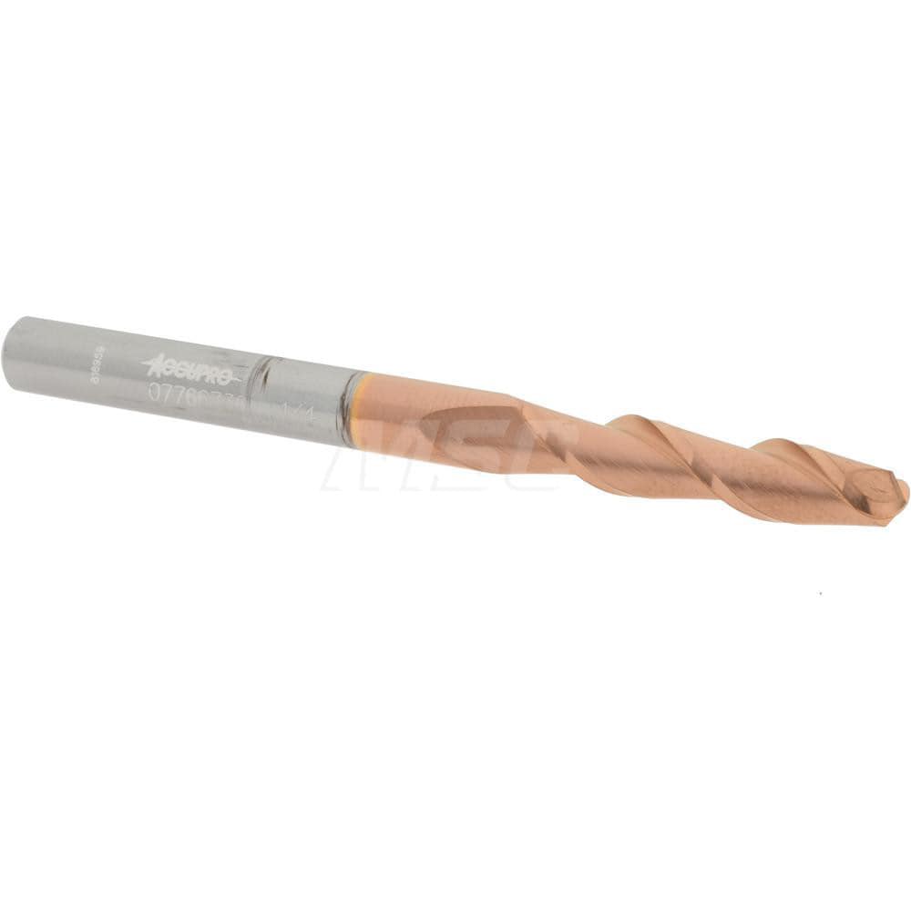 Ball End Mill: 0.25" Dia, 1.125" LOC, 2 Flute, Solid Carbide