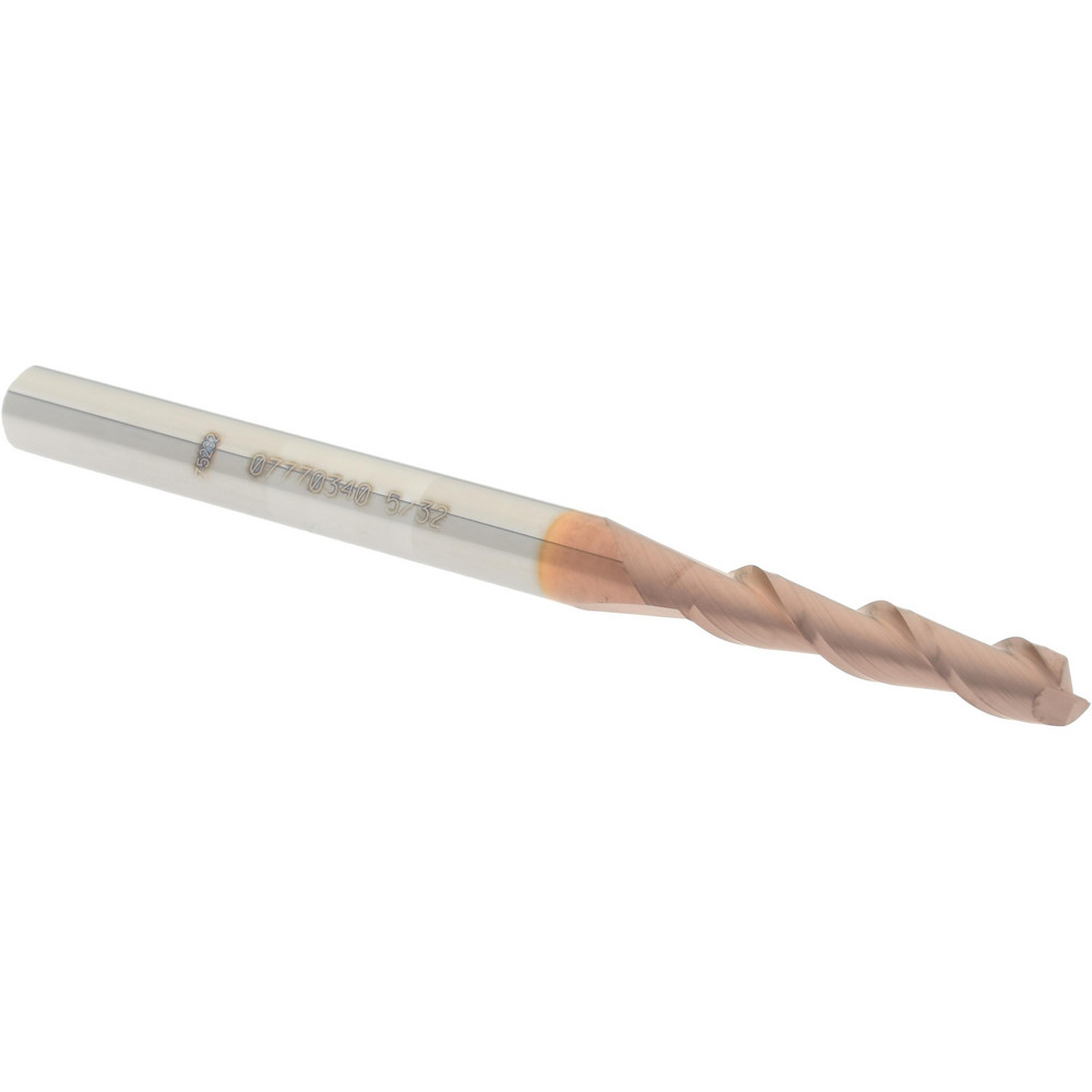 Accupro 12181774 Square End Mill: 5/32 Dia, 3/4 LOC, 3/16 Shank Dia, 2-1/2 OAL, 2 Flutes, Solid Carbide Image