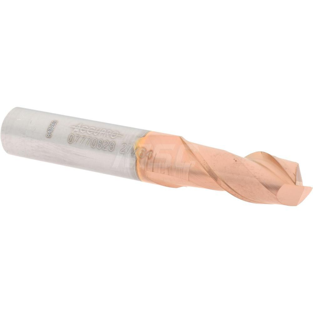 Accupro Square End Mill 27 64 Dia 1 LOC 2 Flute Solid Carbide 