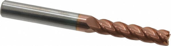 Accupro - 9/32\", 1-1/4\" LOC, 5/16\" Shank Diam, 3\" OAL, 4 Flute, Solid ...