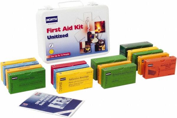 Multipurpose/Auto/Travel First Aid Kit: 76 Pc, for 16 People