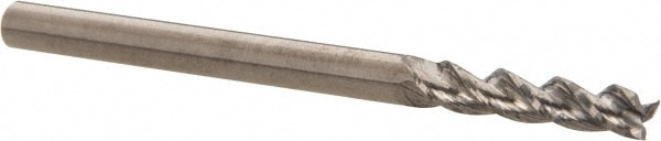 Accupro 35062552 Square End Mill: 5/8 Dia, 3-1/4 LOC, 5/8 Shank Dia, 6 OAL, 3 Flutes, Solid Carbide 