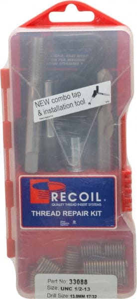 Recoil 33088 Thread Repair Kit: Free-Running 