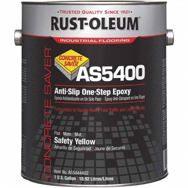 Rust-Oleum AS5444402 Protective Coating: 1 gal Can, Gloss Finish, Yellow 