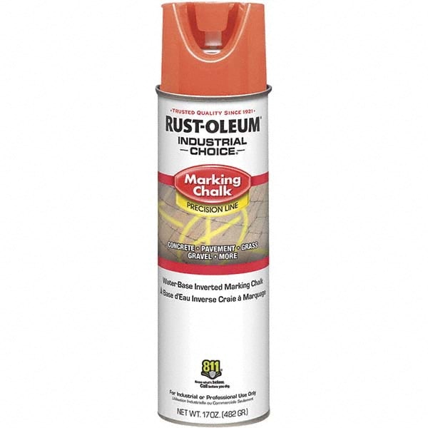 Rust-Oleum - 17 fl oz Orange Marking Chalk | MSC Direct