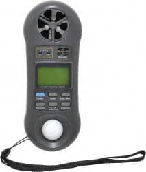 0.4 to 30 m/Sec Air Anemometer, Hygrometer, Thermometer and Light Meter