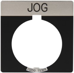 Square, Legend Plate - Jog