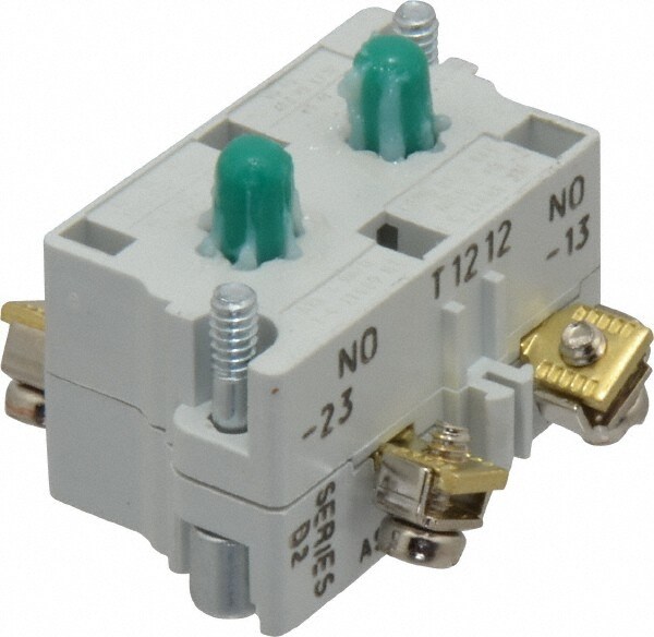 2NO, 0.5 Amp, Electrical Switch Contact Block