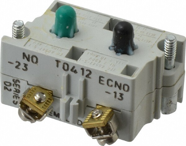 2NO, 0.5 Amp, Electrical Switch Contact Block